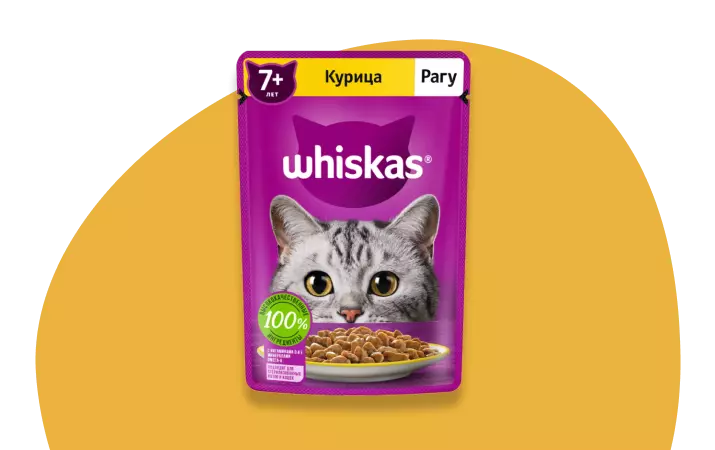 Скидка 18% на паучи Whiskas Скидка 18% на паучи Whiskas